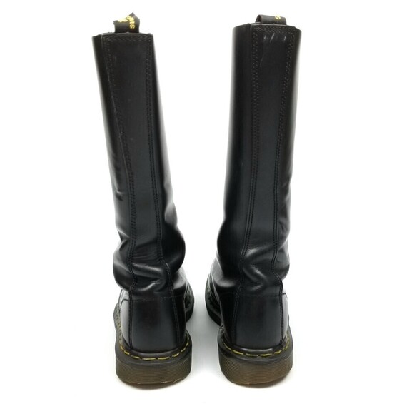 RARE Dr. Martens 1942 20-Eye Steel Toe Smooth Leather Knee High Boots 7 Grunge‎ - Picture 6 of 8